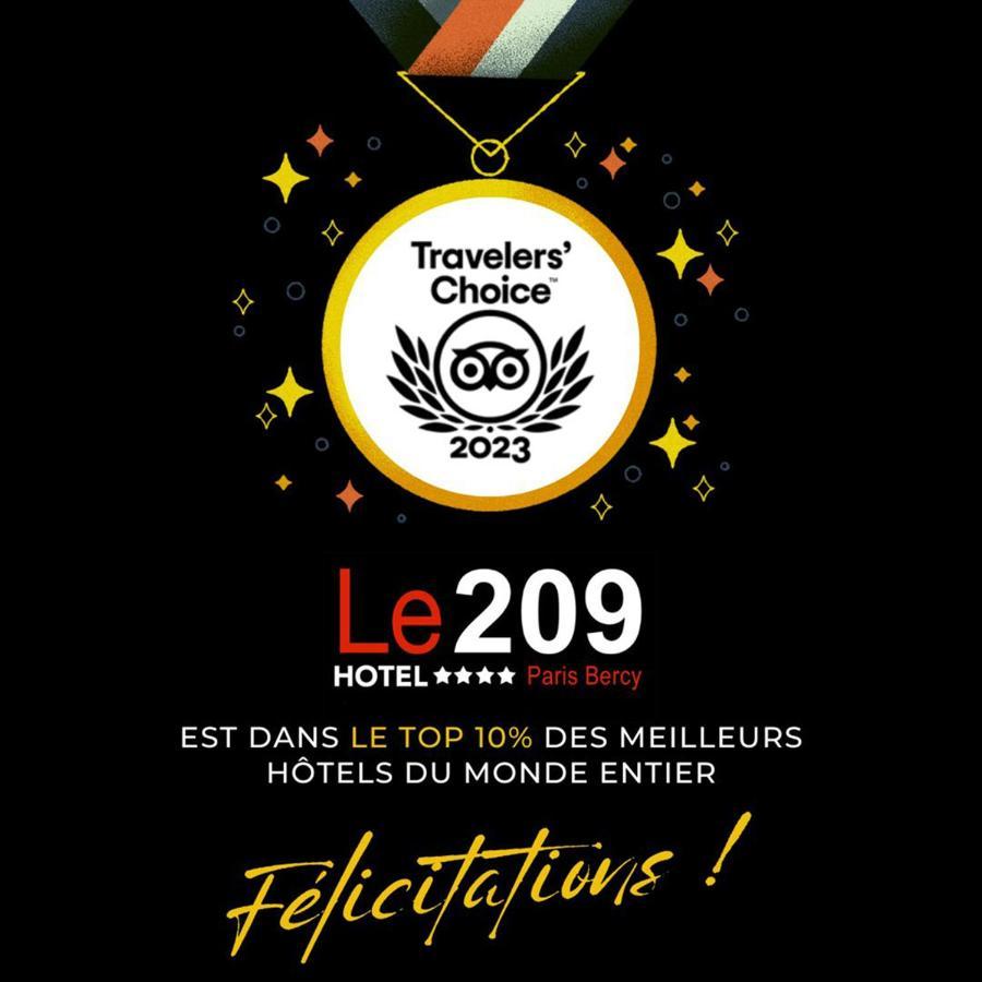 Hotel Le 209 Paris Bercy Eksteriør billede